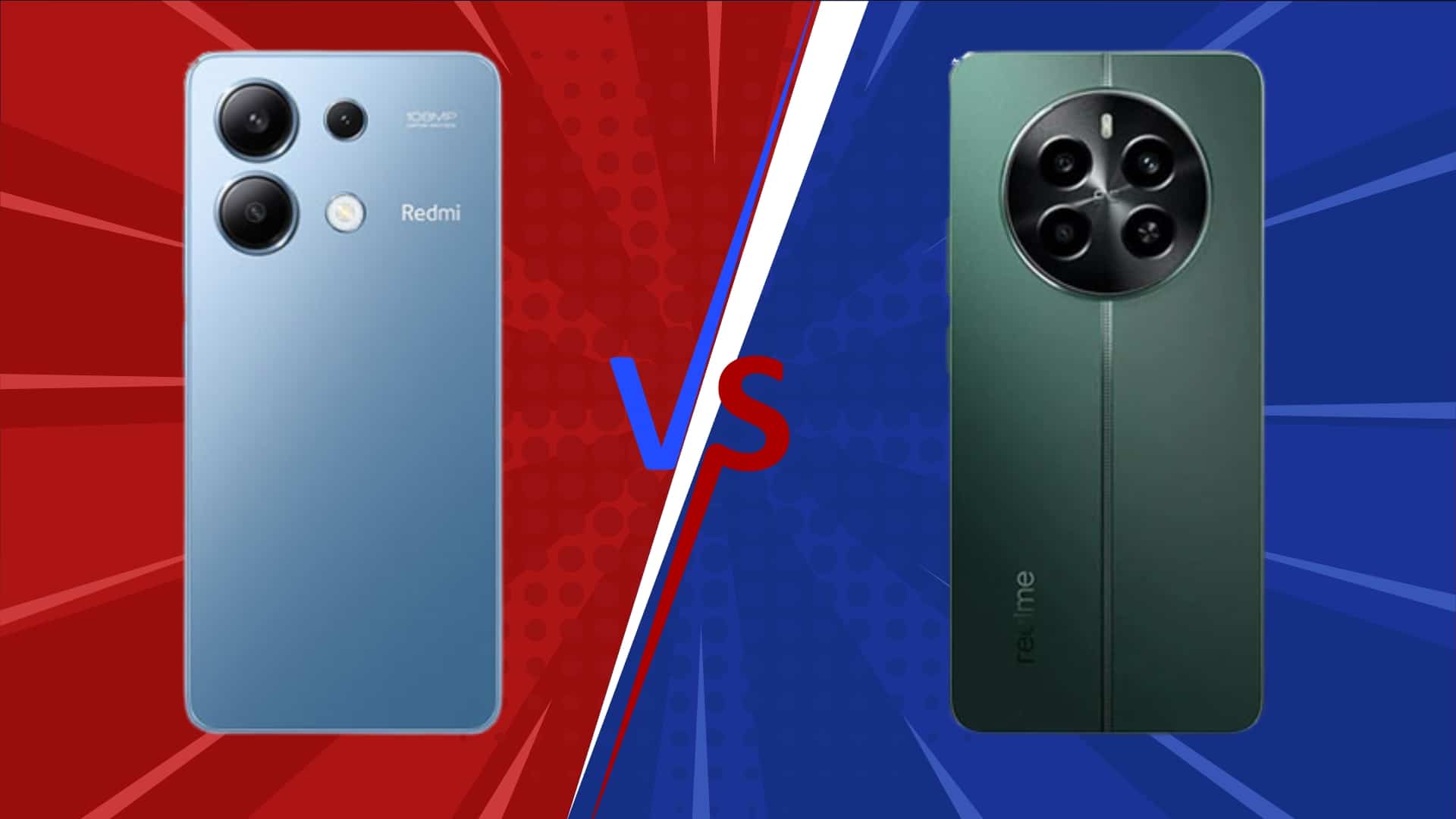 مقارنة Realme 12 4G مع Redmi Note 13